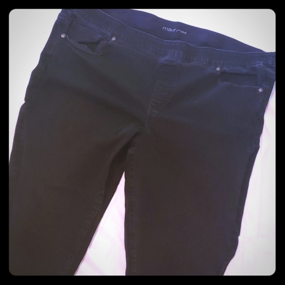 Maurices Plus Size 24 Short Skinny Jeans